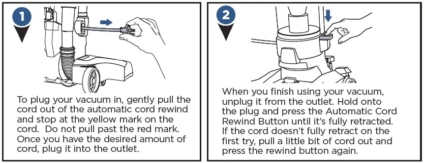 Bissell 1797 Series Powerforce Helix Turbo Rewind Vacuum manual - ItsManual