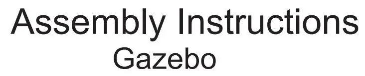 Gazebo Manual - ItsManual