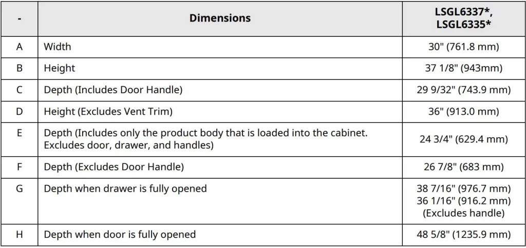 LG Gas Range Manual » ItsManual