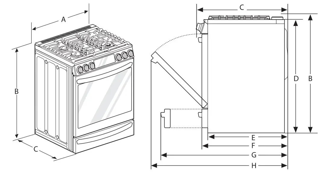 LG Gas Range Manual » ItsManual