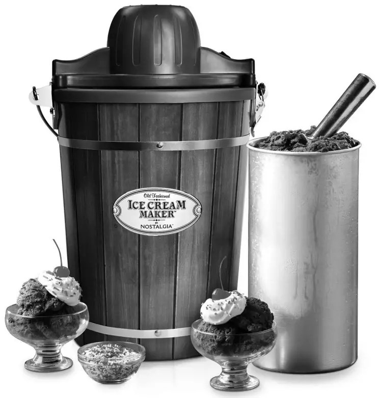 NOSTALGIA NWICM6DB 6Quart Ice Cream Maker Manual ItsManual