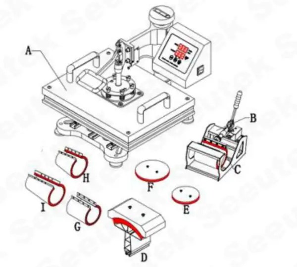 Seeutek Heat Press Machine manual - ItsManual