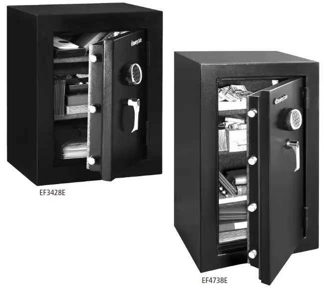 Sentry Safe Electronic LED Lock Executive Safes Manual ItsManual