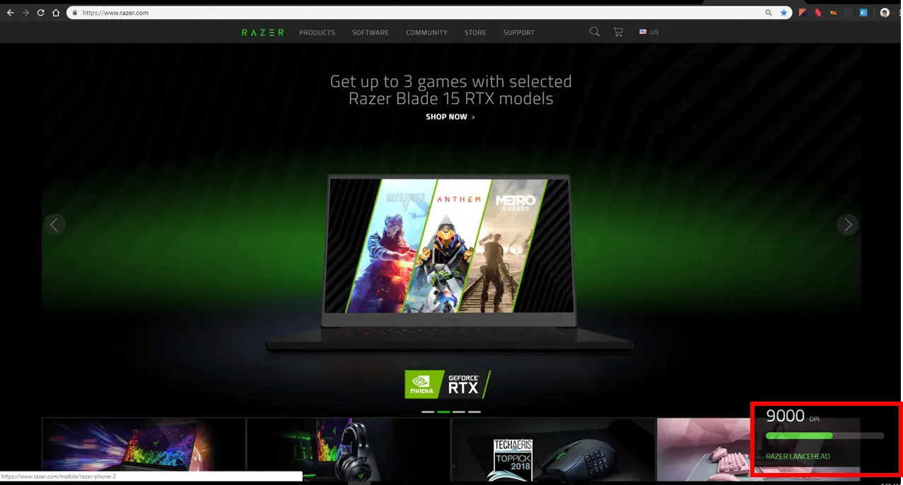 Change Razer Mouse DPI Sensitivity manual ItsManual