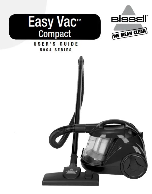 Bissell 59G4 Series Easy Vac Compact manual ItsManual