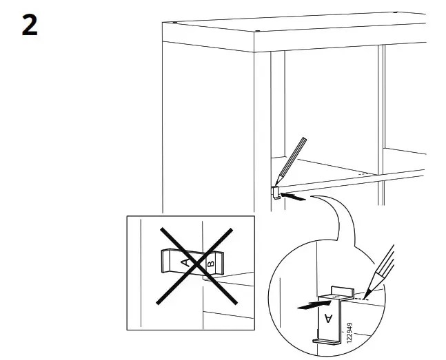 IKEA KALLAX Insert with Glass Door Manual ItsManual