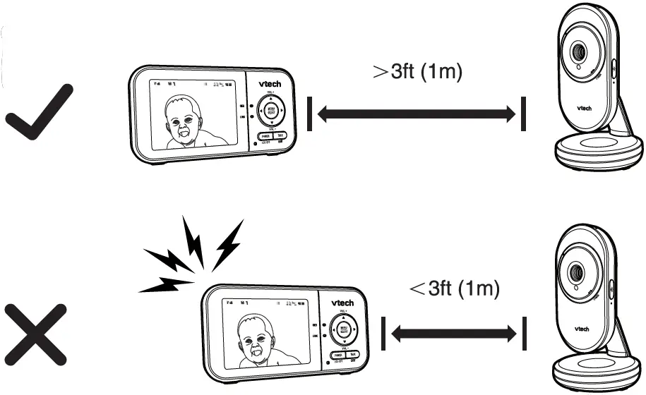 vtech VM3254 Full 2.8 Inch Colour Video Baby Monitor Manual ItsManual