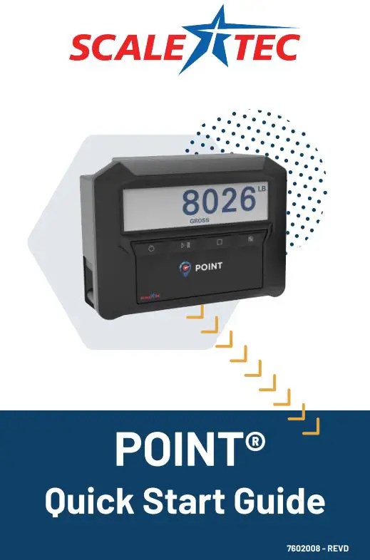 SCALETEC Point Scale Indicator manual ItsManual