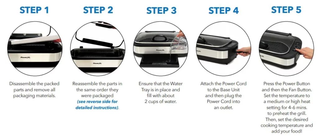 PowerXL Smokeless Grill Plus Manual - ItsManual