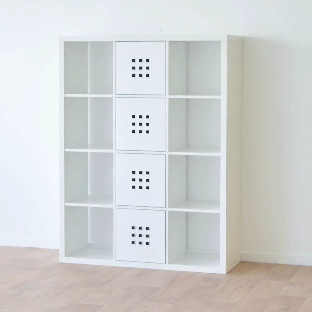 IKEA KALLAX Shelving Unit white 112x147cm Manual ItsManual