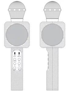 MVMT B07HFHWKJK Bling Bling Karaoke Microphone and Speaker Manual