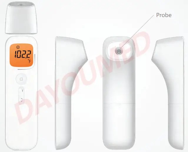 DAYOUMED NX2000 Infrared Thermometer Manual ItsManual