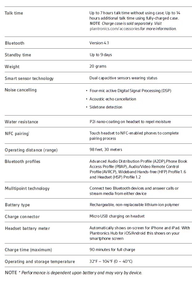 Plantronics Voyager 5200 Pairing: Wireless Bluetooth Headset Manual