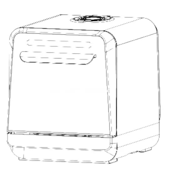 Magic Chef Countertop Dishwasher MCSCD3W Manual ItsManual