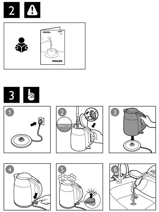 PHILIPS Electric Kettle HD9329 Manual ItsManual