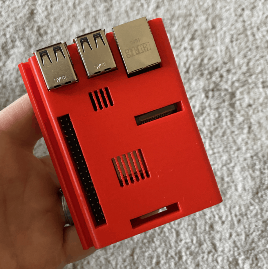 Raspberry Pi Case for Ender 3 3D Print Notes MeaD MaDe