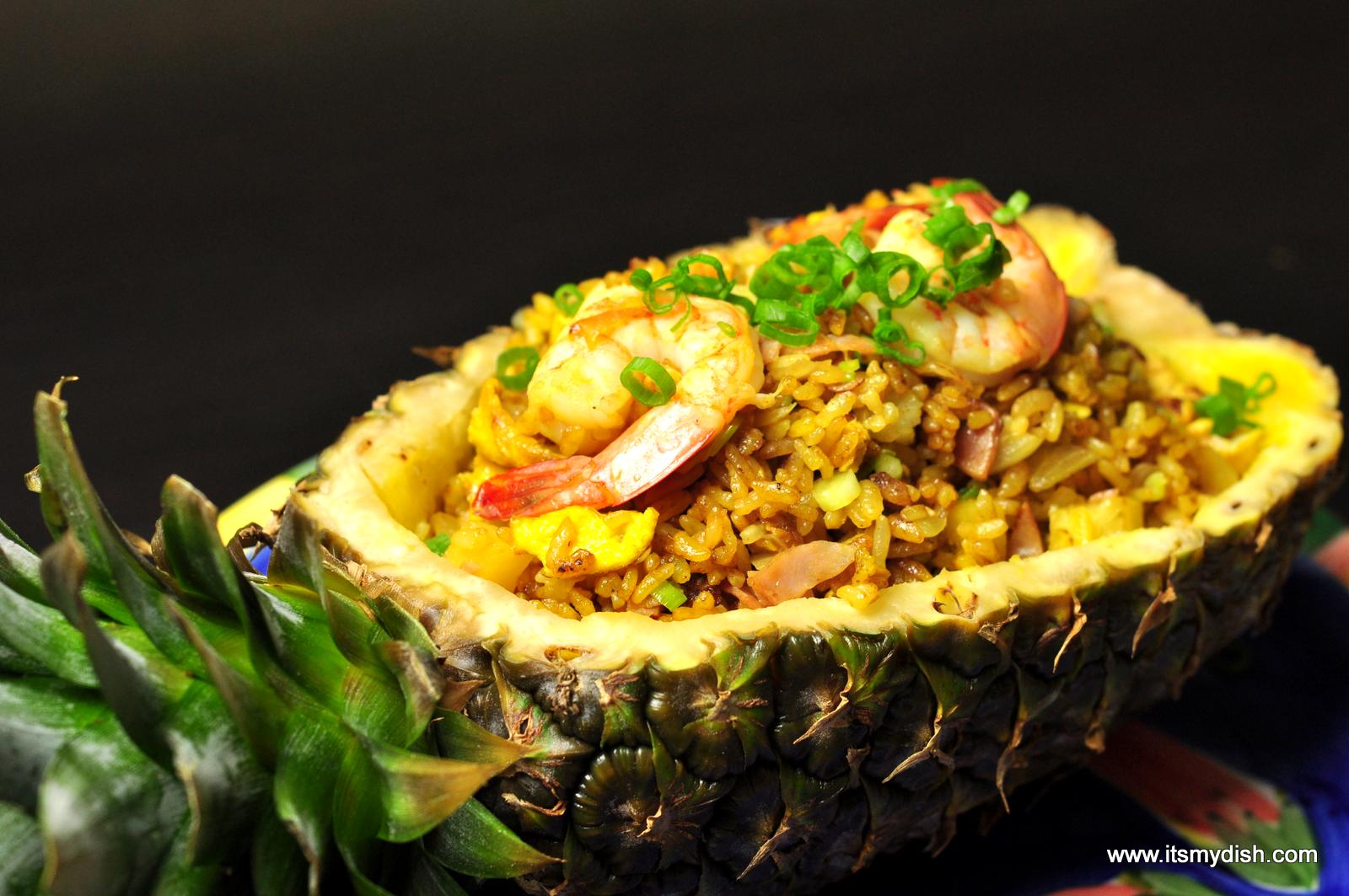 Pineapple fried rice (鳳梨炒飯) It's My Dish