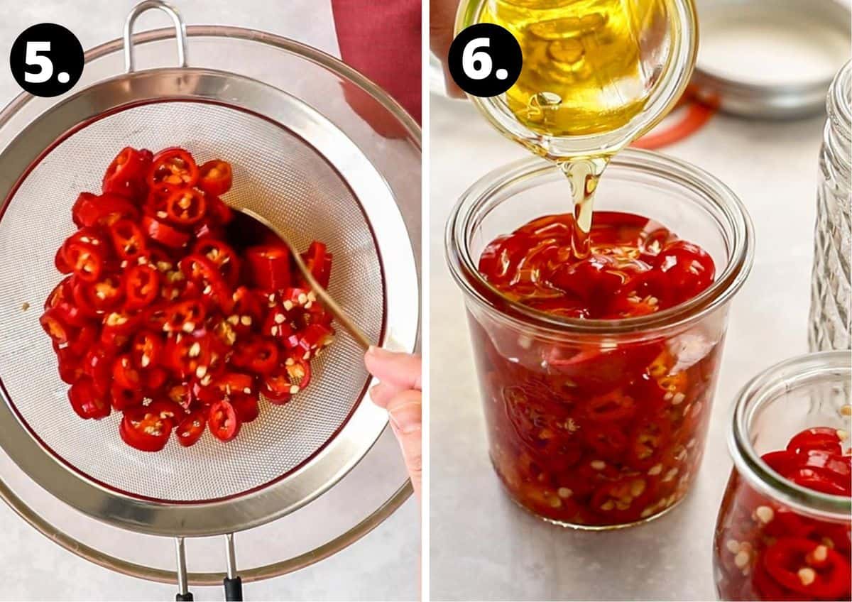 Preserved Chillies in Oil It's Not Complicated Recipes