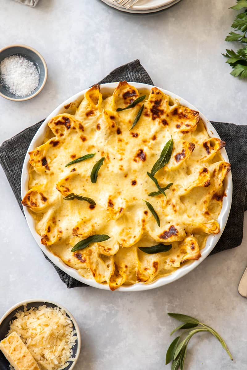 Pumpkin and Ricotta Stuffed Pasta Shells It's Not Complicated Recipes