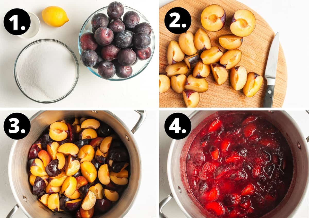 Easy Plum Jam It's Not Complicated Recipes