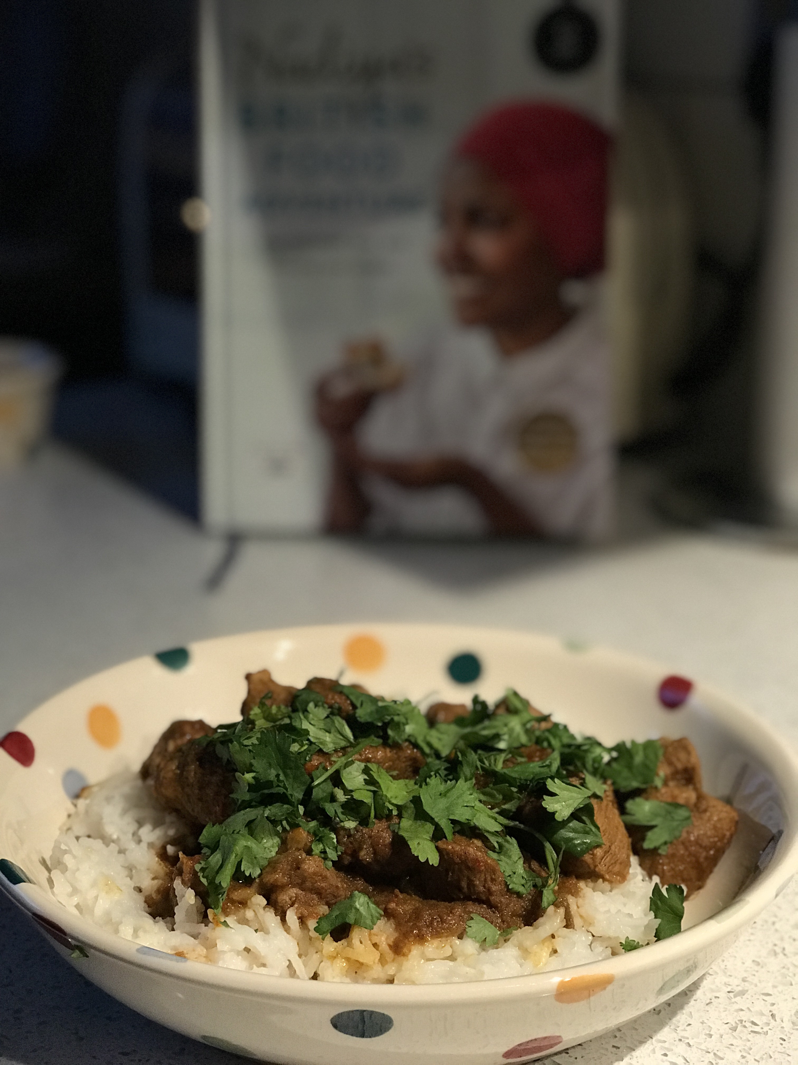 Cookbook challenge Nadiya Hussain lamb bhuna with garlic naan It's