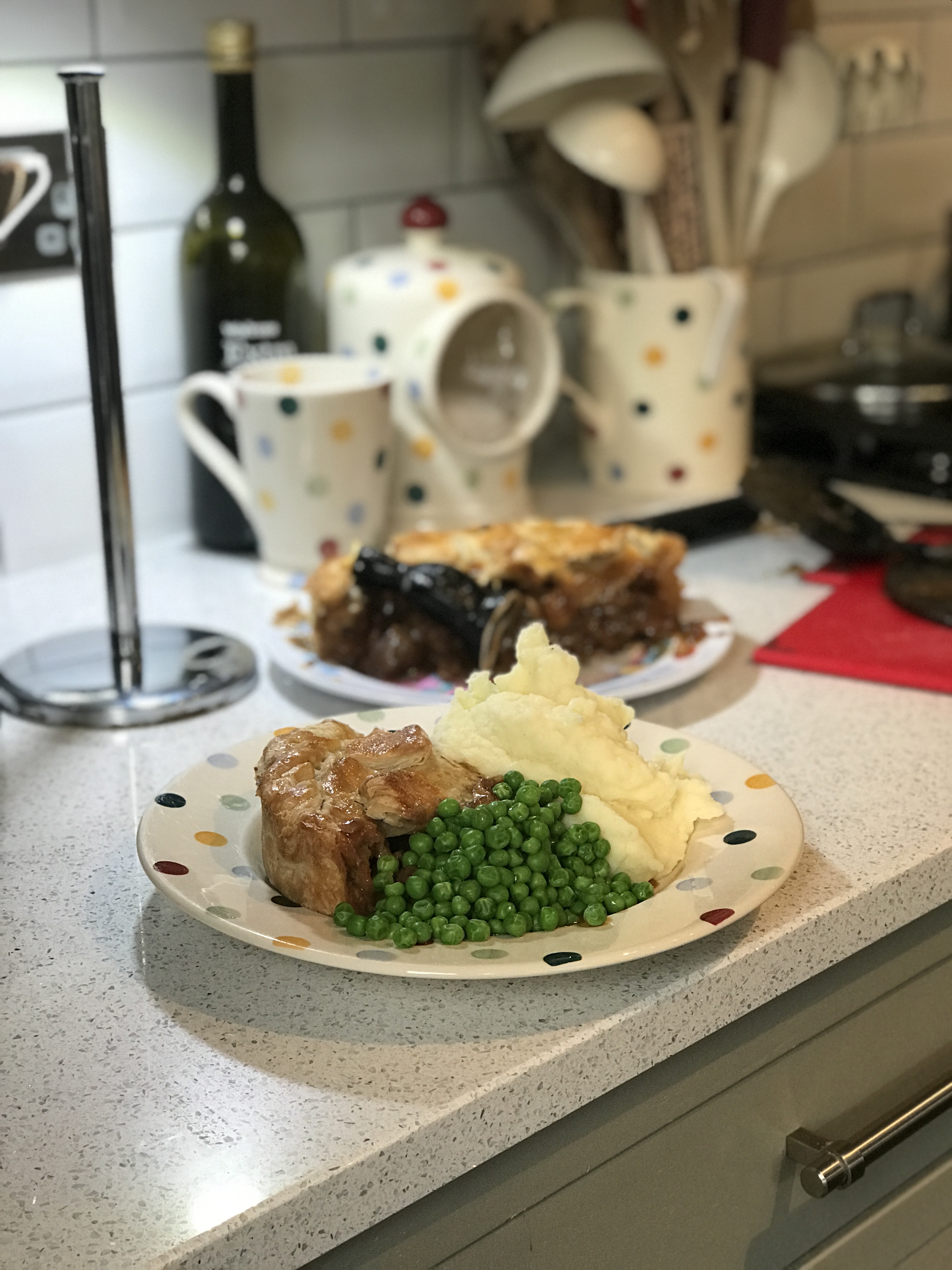 GBBO week 6 steak and ale pie with suet pastry case It's not easy