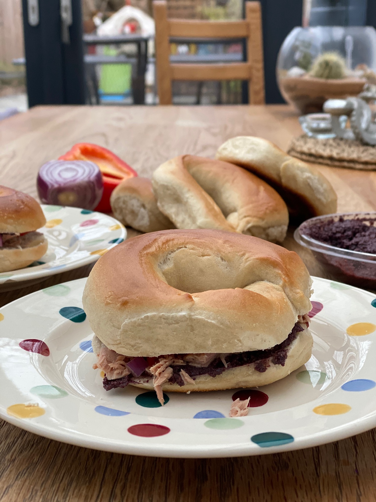 The tastiest ever bagel filling provencal style tuna new recipe It