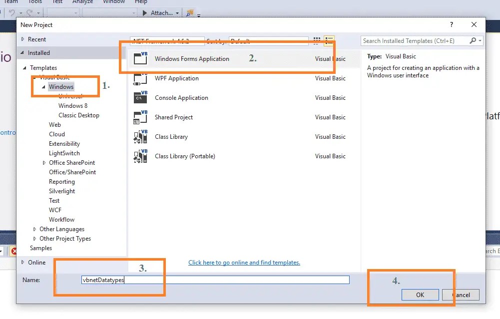 Data Types and variable Declaration with DIM 2019 Tutorials