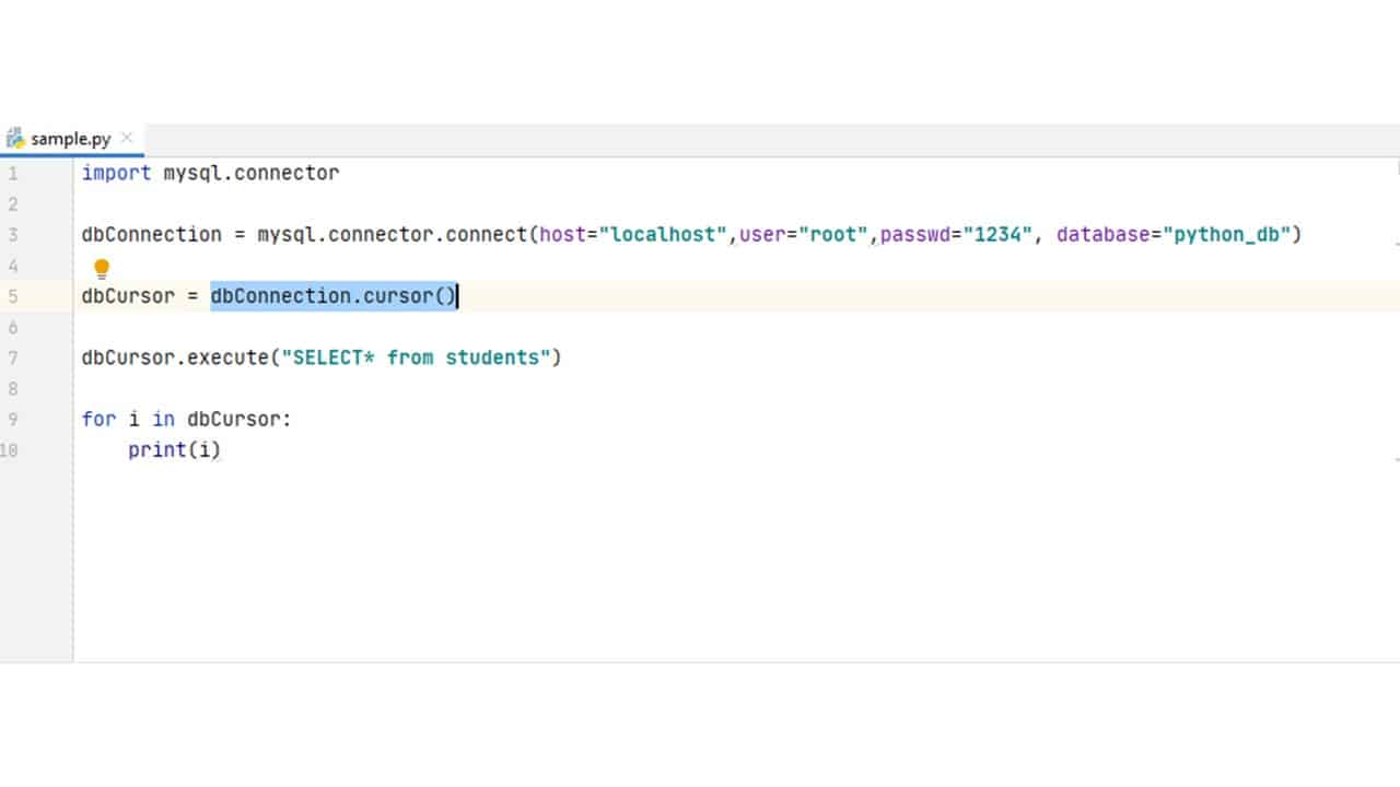 Python MySQL Connection Simple Python Step by Step Guide