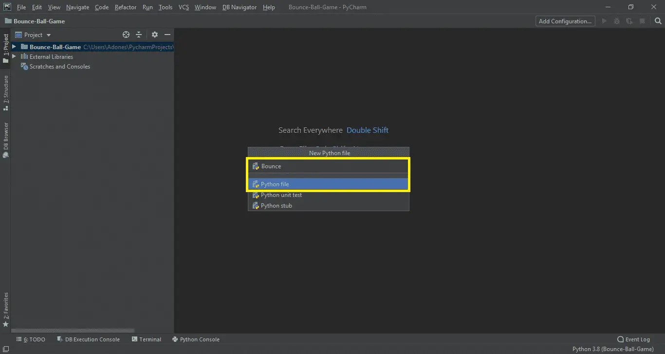 How to Make Bouncing Ball Game in Python with Source Code Video