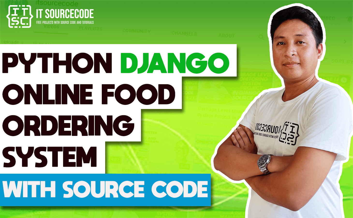 Python Django Online Food Ordering System with Source Code