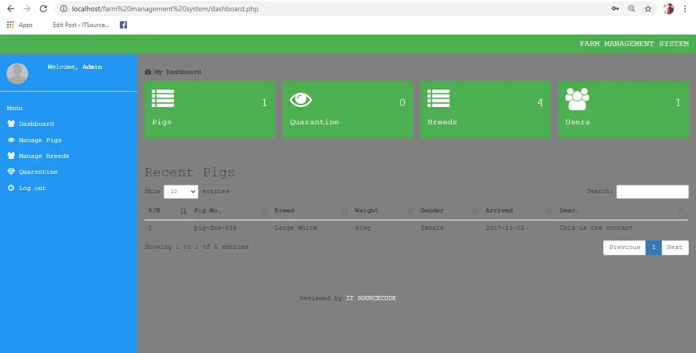 Farm Management System In PHP With Source Code VIDEO 2021