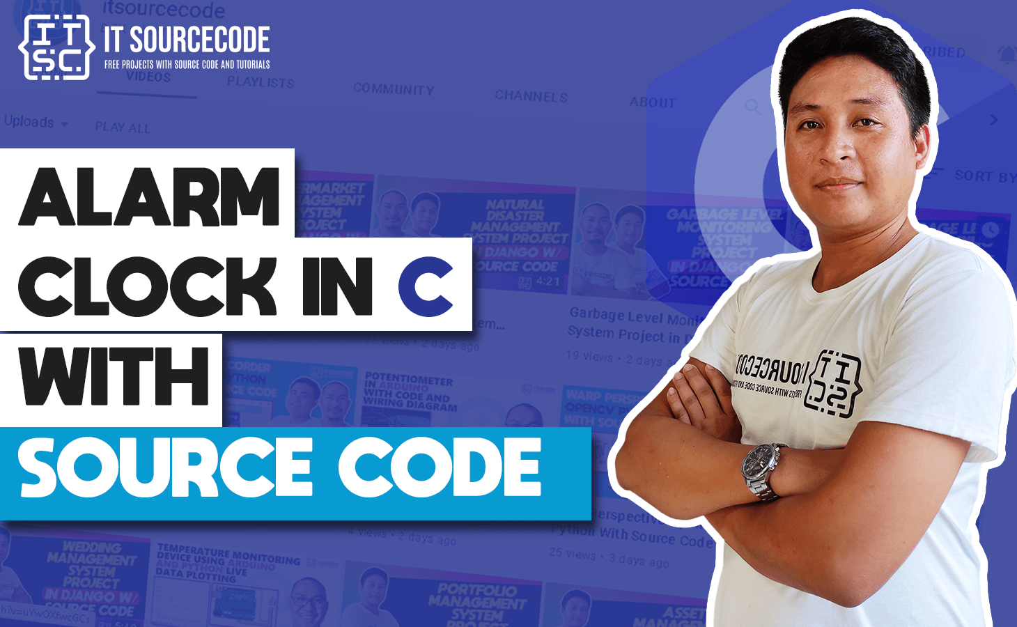 Alarm Clock Program in C with Source Code