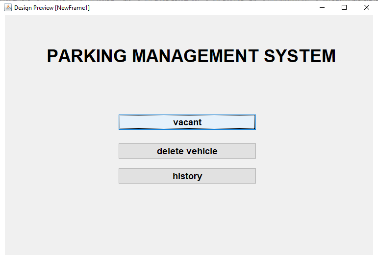 Parking Management System Project In Java Free Download VIDEO