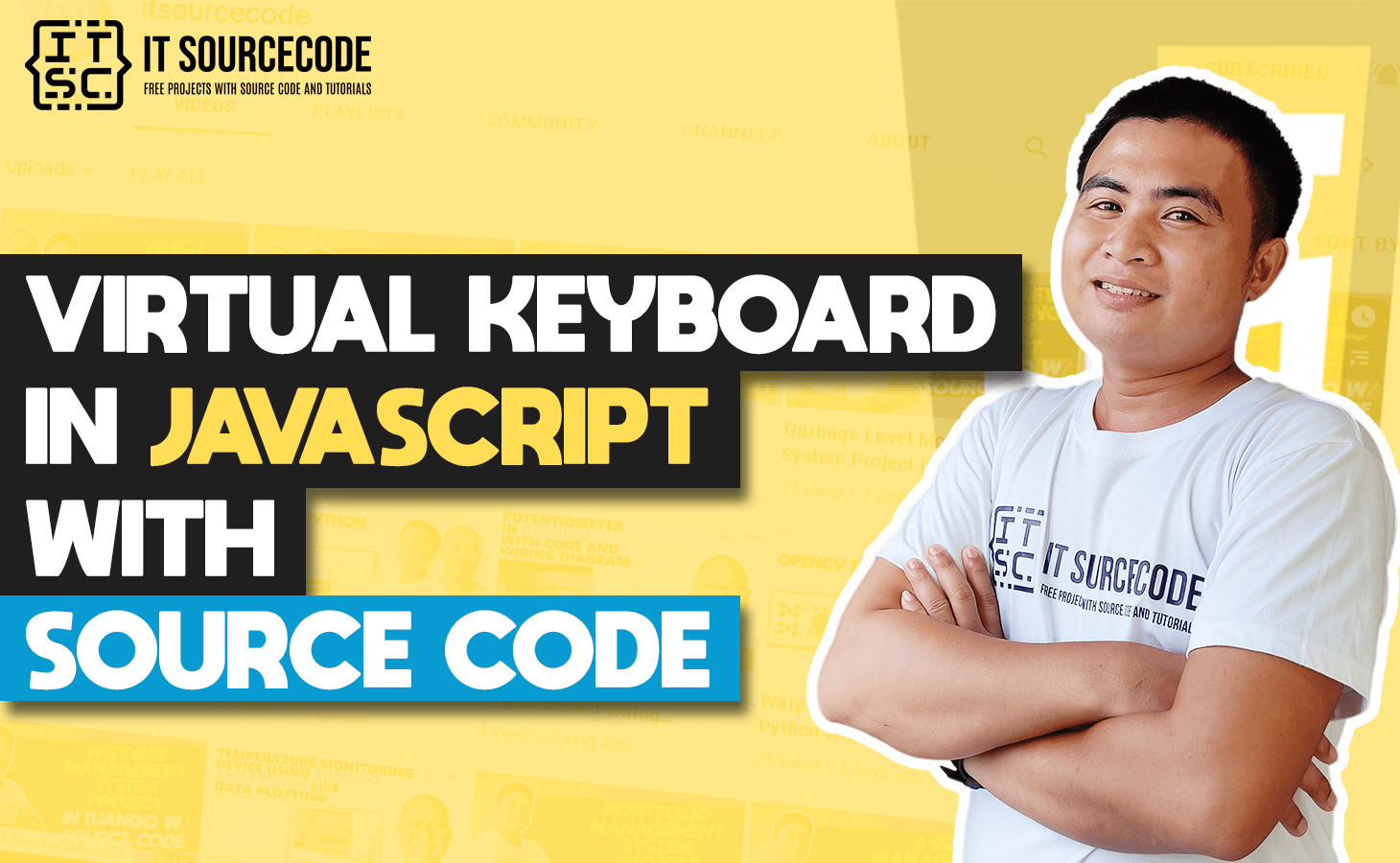 Virtual Keyboard In Javascript With Source Code VIDEO 2022