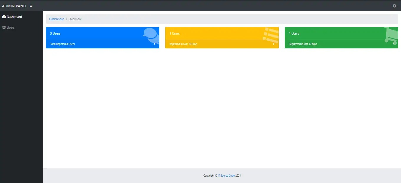 User Management System In CodeIgniter With Source Code