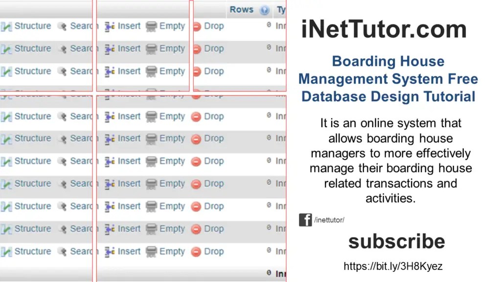 Boarding House Management System Free Database Design Tutorial
