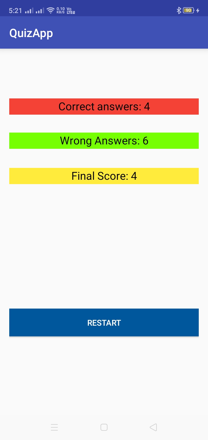 Quiz App in Android with Source Code 2022 FREE DOWNLOAD