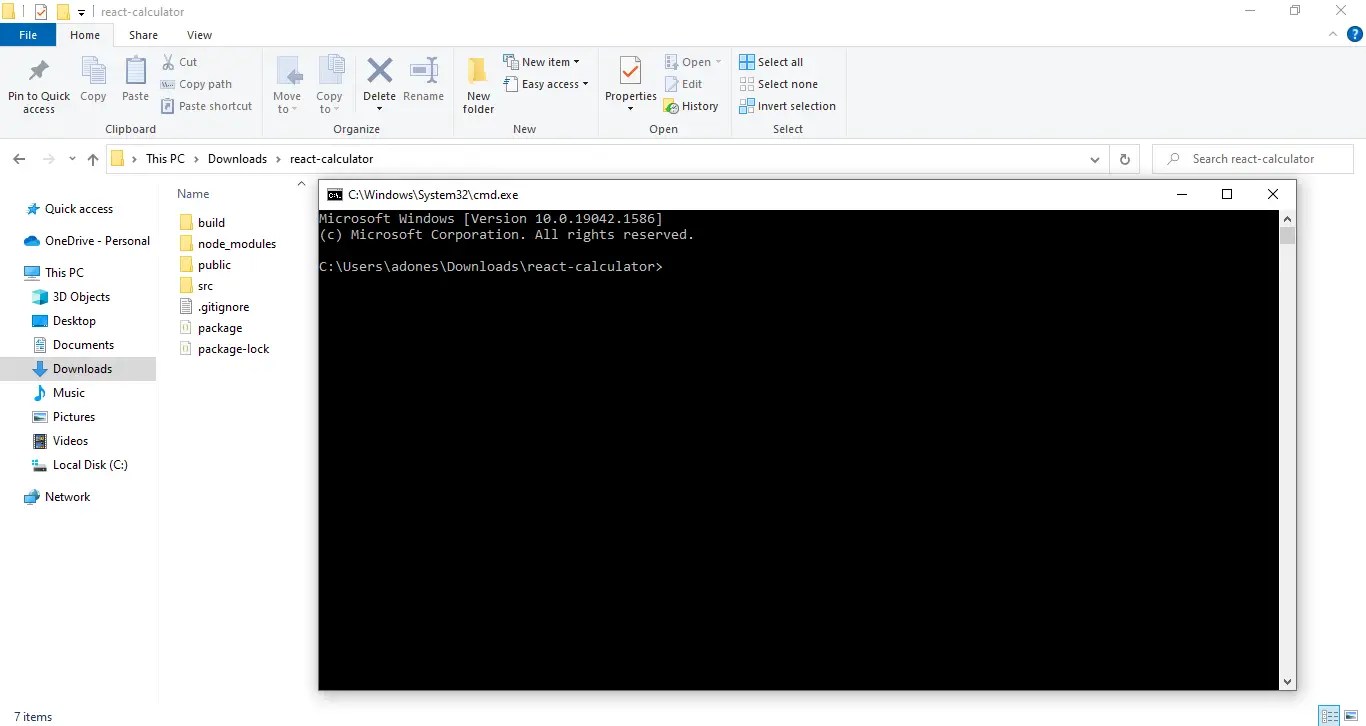 Calculator App using React JS with Source Code