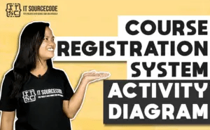 Activity Diagram for Course Registration System | UML | ITSC