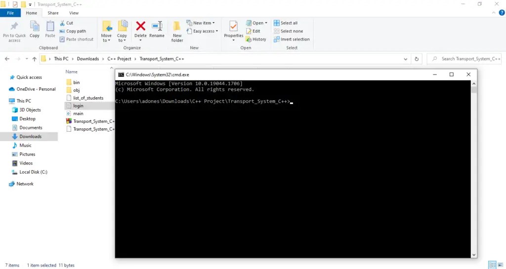 Transport Management System Project in C++ with Source Code