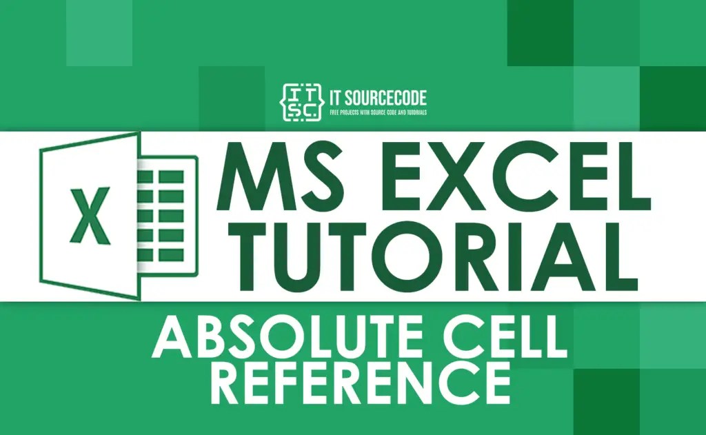 Excel Absolute Cell Reference With F4 Key Shortcut