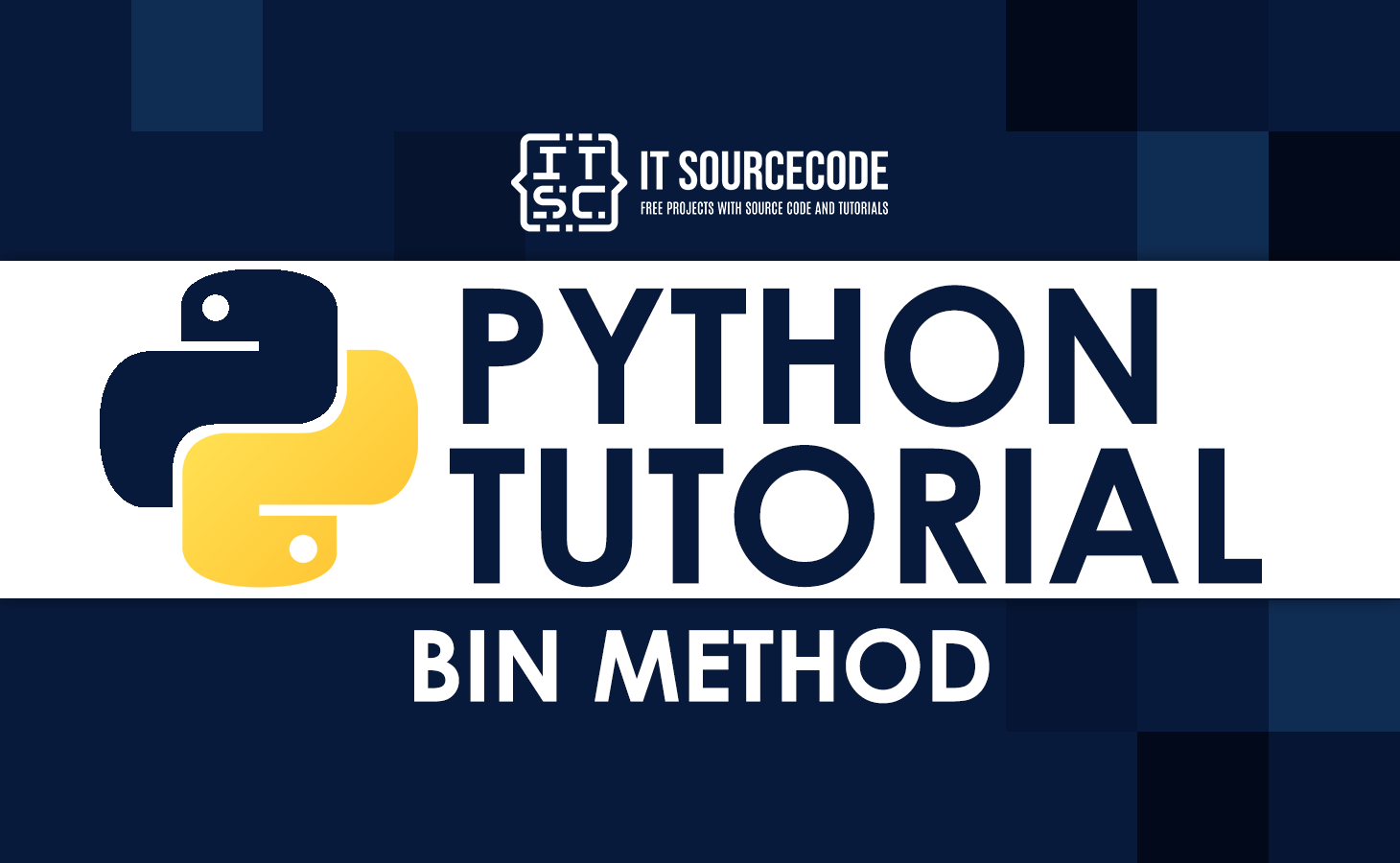 Bin method in python