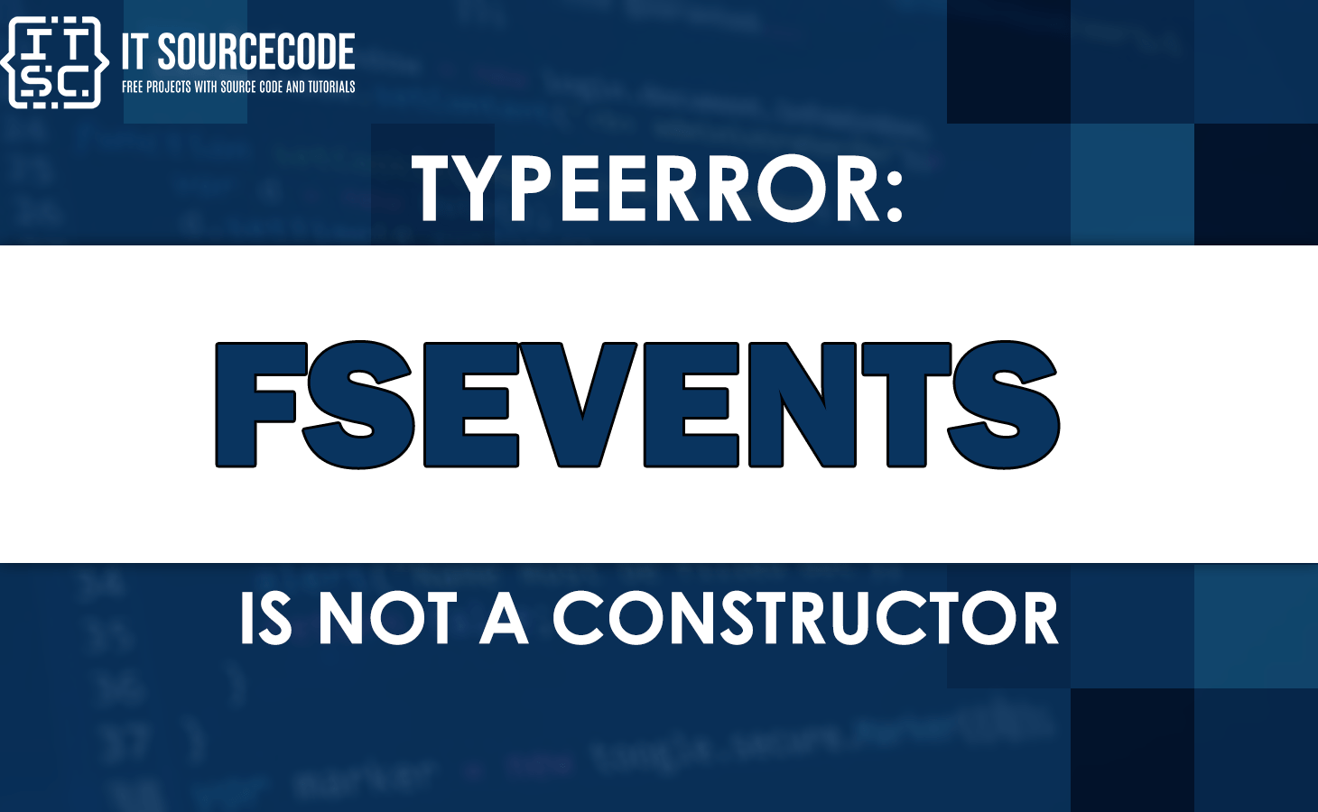Typeerror fsevents is not a constructor [SOLVED]