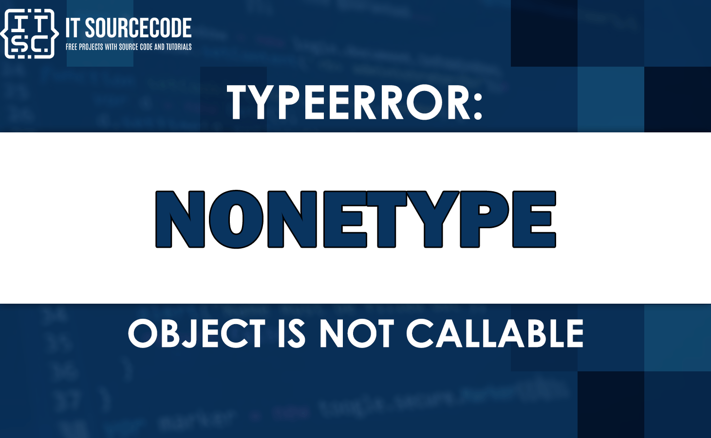 Typeerror object is not callable [SOLVED]