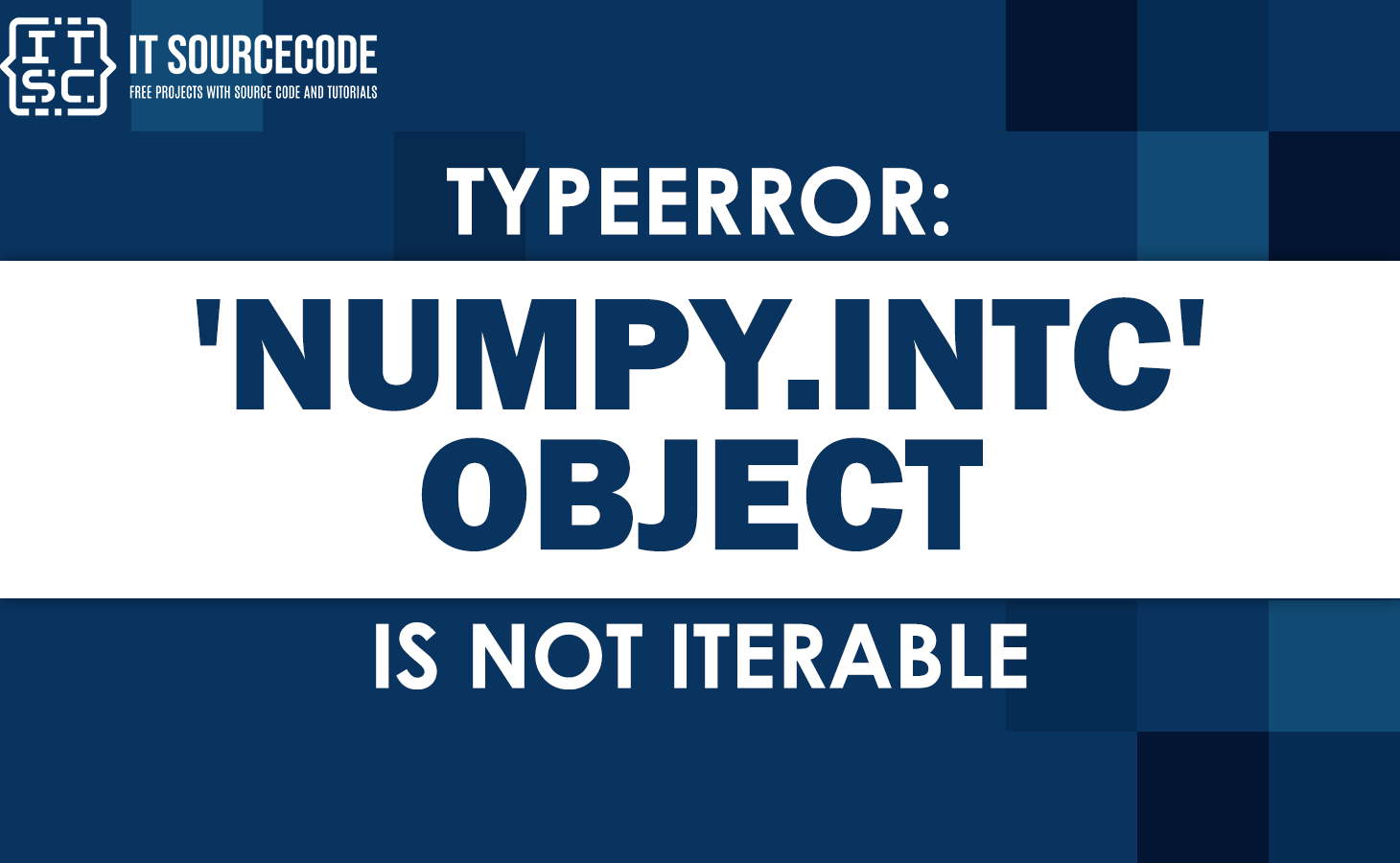 Typeerror 'numpy.intc' object is not iterable [SOLVED]