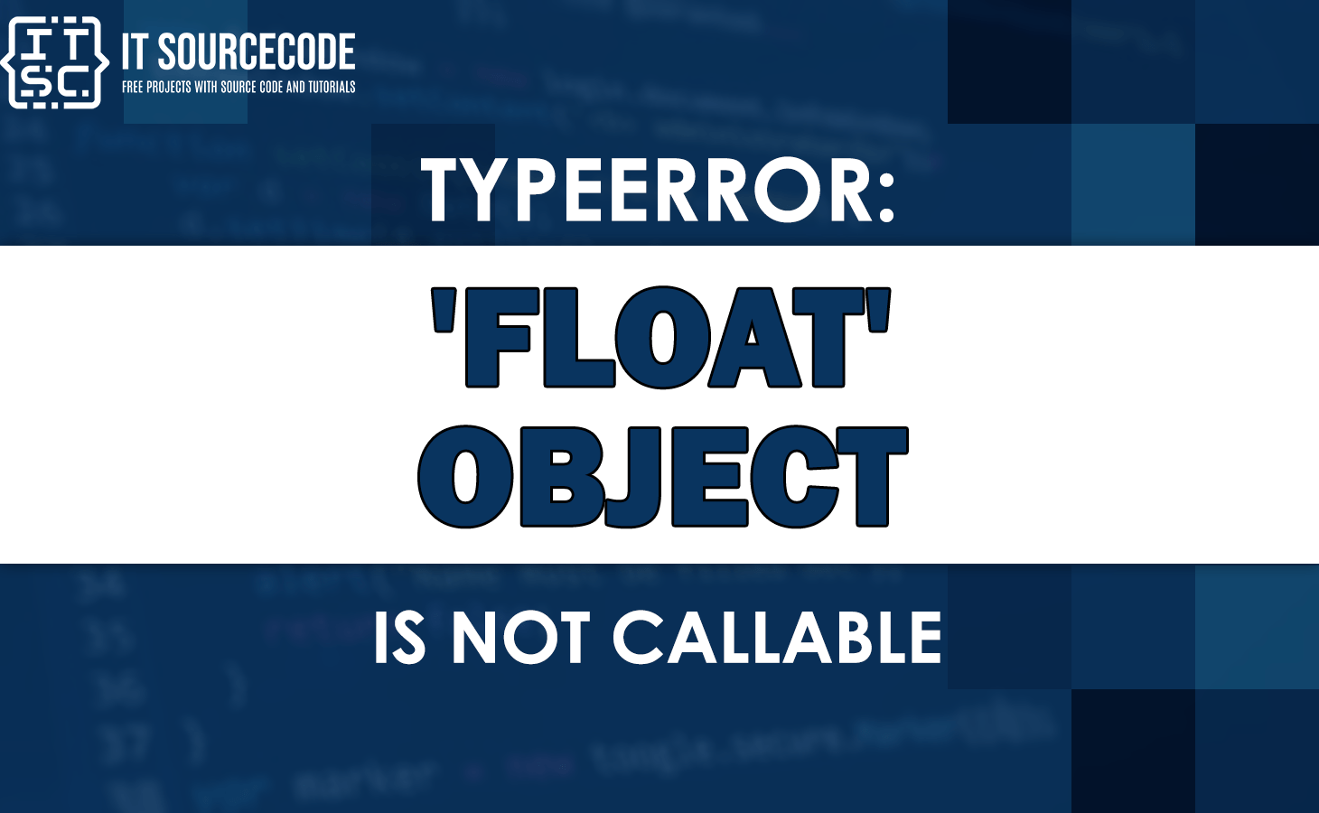 Typeerror 'float' object is not callable [SOLVED]