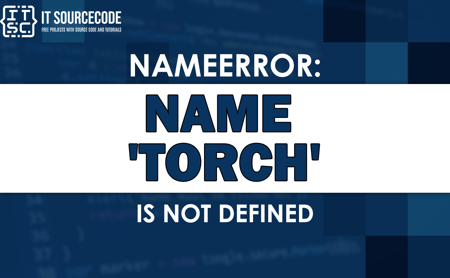 Nameerror name 'torch' is not defined