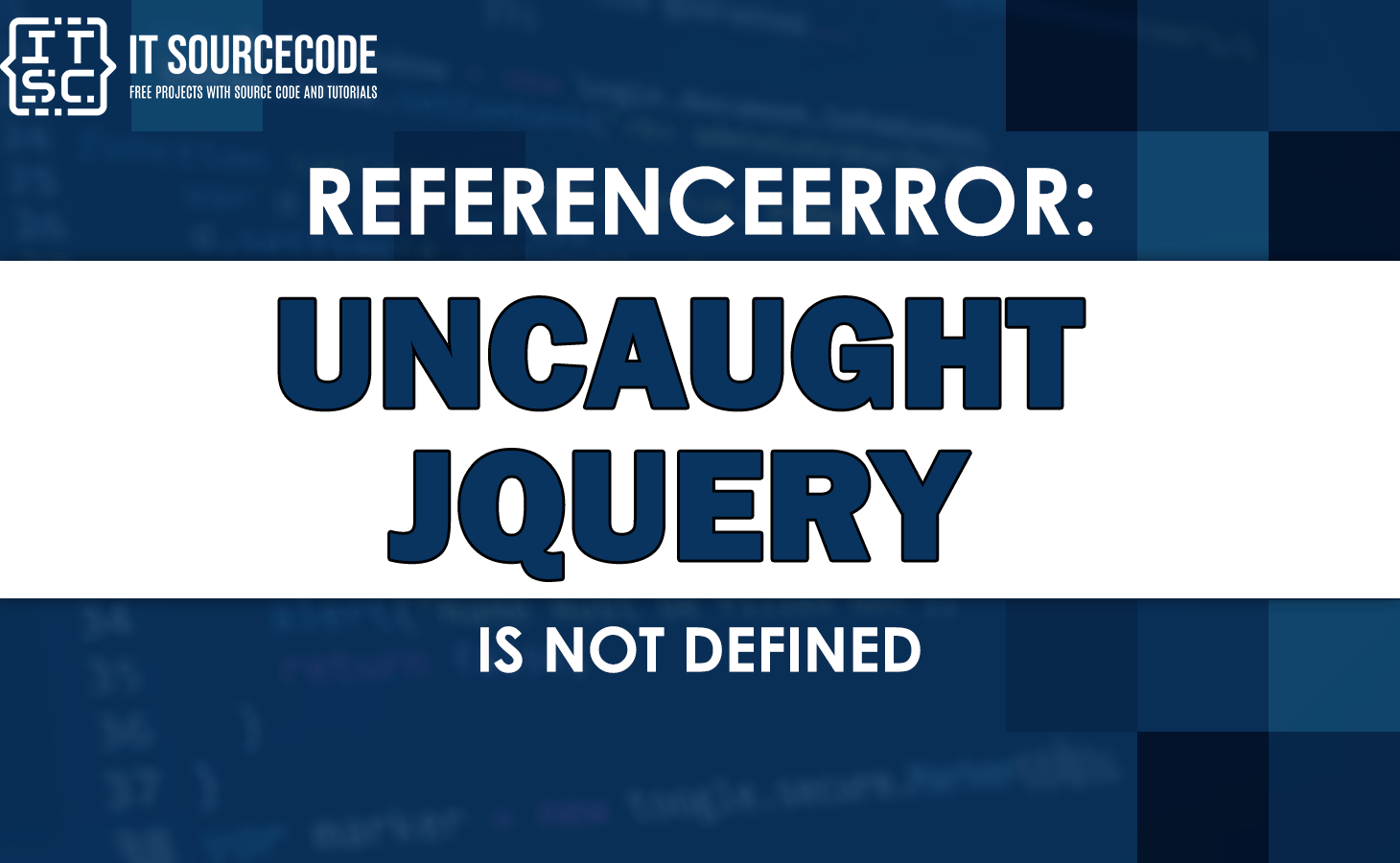 Uncaught referenceerror jquery is not defined [SOLVED]