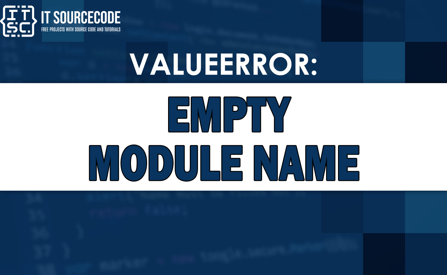 [SOLVED] Valueerror empty module name